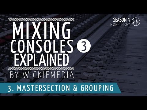mixing consoles